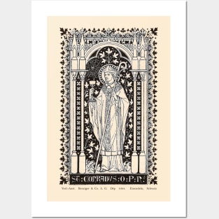 St. Conrad of Constance: For all the Saints Series Posters and Art